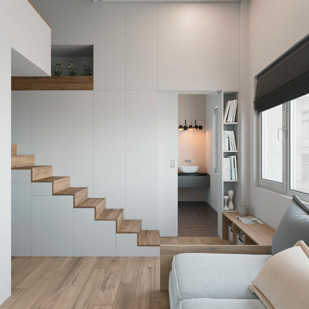 CAVIS Holz Mikroapartment
